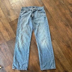 Y2K Ralph Lauren Thompson loose distressed jeans